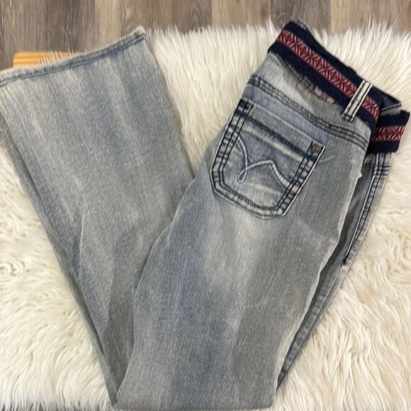 Wall Flower Gray Boot Cut Jeans with Classic Style Size 7 NWT - Picture 1 of 7